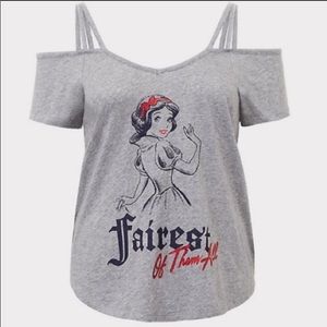 Disney Snow White Cold Shoulder Top